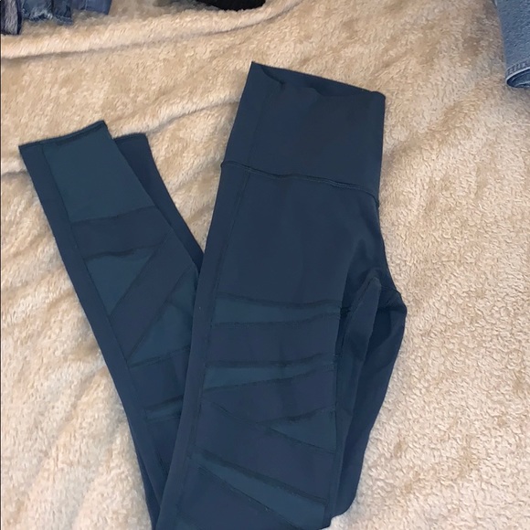 lululemon athletica Pants - green lululemon leggings
